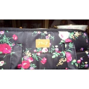 ZINZ Tote Bag Floral Travel Overnight xtra large